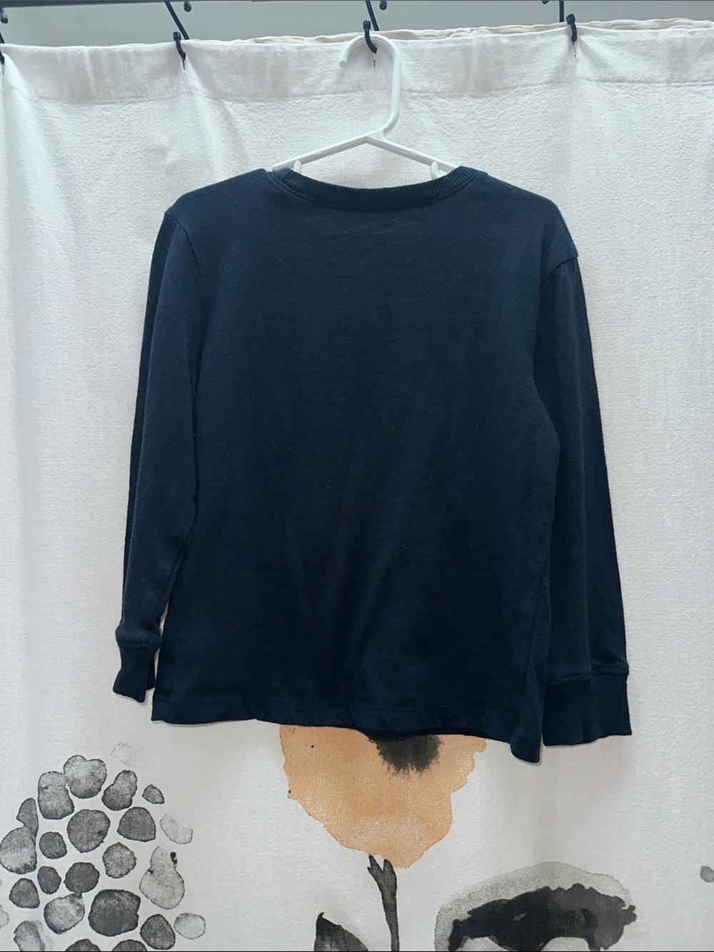 Old Navy Dark Blue Long Sleeve Crewneck Tee - Picture 6 of 6